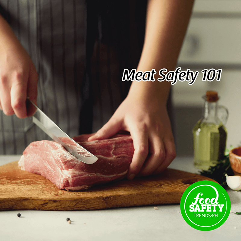 Meat can be a source of protein – an important nutrient in one’s diet, but it can also be an environment for bacterial growth.