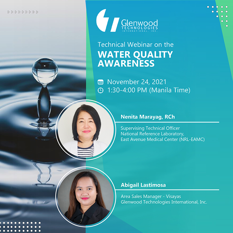 Water-Quality-Awareness-Webinar-Nenita-Marayag-Supervising-Technical-Officer-National-Reference-Laboratory-NRL-Abigail-Lastimosa-Glenwood-Technologies-2017-Philippine-National-Standards-for-Drinking-W